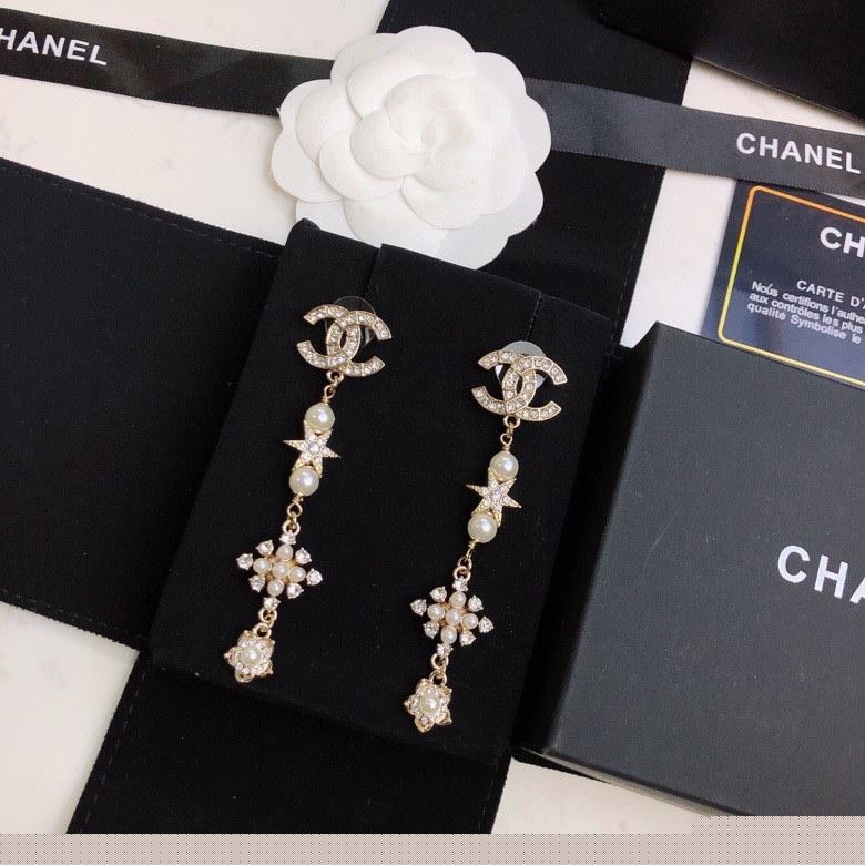 Ch*el earrings